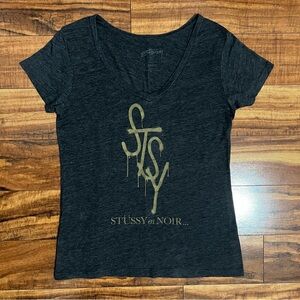 VINTAGE STUSSY En Noir Shirt